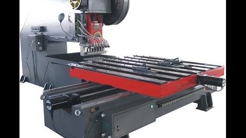 the automatic punching machine with the automatic and high speed feeder