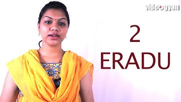 Learn Kannada Through English   Numbers 1 10