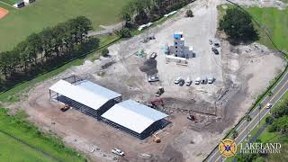Lakeland Fire Department Training Center Progression from Start to Finish