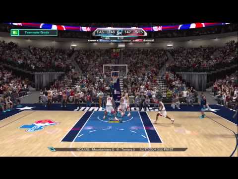 NBA 2K10 - My Player - All-Star Game