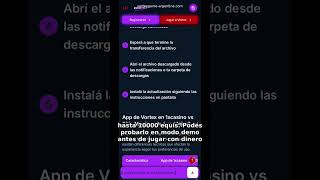 Como descargar Vortex de 1xcasino en tu celular 2026
