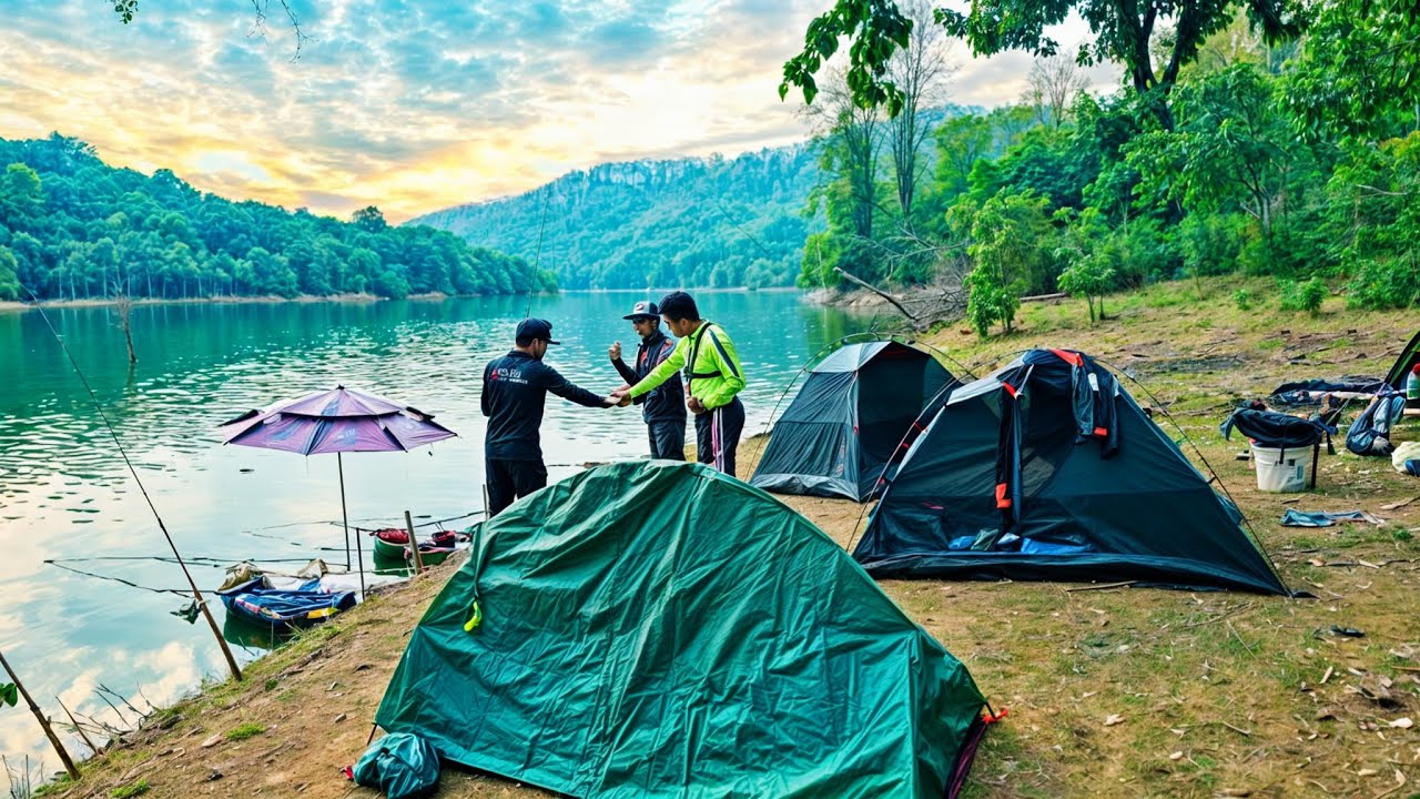 ตั้งแค้มป์ตกปลา มาสุดท้ายทำอ้ายเจ็บ เหตุการณ์ซ้ำรอยแต่เปลี่ยนคน P.NU FISHING