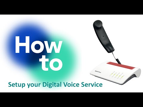 How to Setup your Digital Voice Service