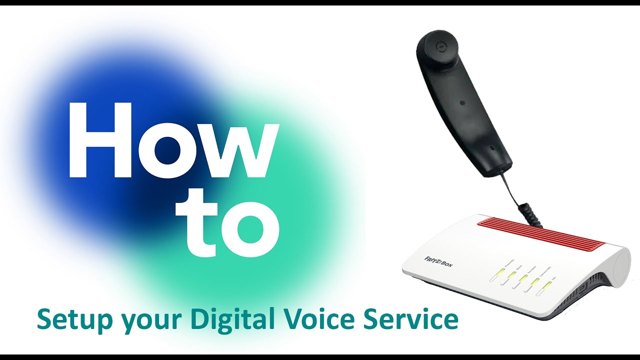 How to Setup your Digital Voice Service 