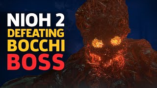 Nioh 2 Daidara Bocchi Boss Fight Gameplay