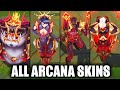 All New Arcana Skins Spotlight | Lucian, Camille, Xerath, Tahm Kench (League of Legends)