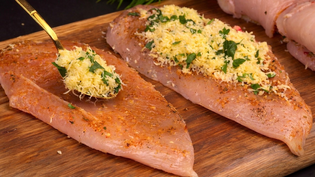 Не готовьте куриные грудки, пока не увидите этот рецепт! Простой и вкусный рецепт ужина!