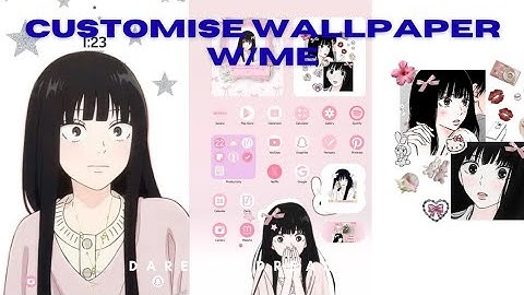 Customise my lockscreen and honescreen wallpaper w/me 💕.  Learn adding widgets . #ytshorts 