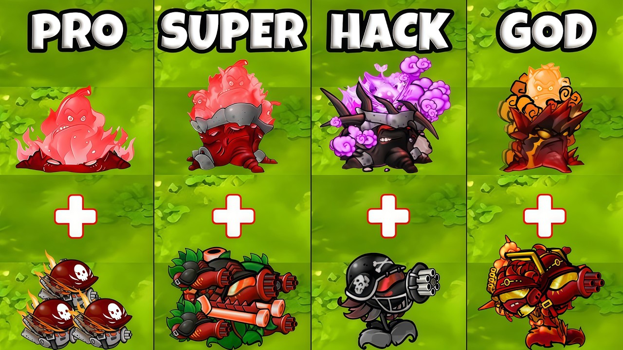 PVZ 1 Fusion 3.4 Challenge!! Team Ultimate Plants & Torchwood vs Obsidian Gargantuar - Who Will Win?