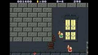 Super Mario Bros.: The Lost Levels - Level 8-4