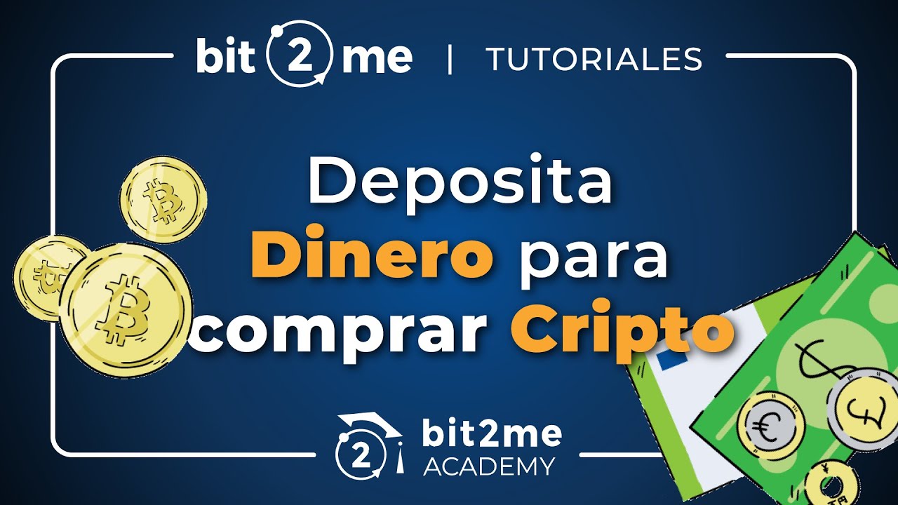 👩‍🏫 TUTORIAL cómo DEPOSITAR DINERO en Bit2Me para comprar CRIPTOMONEDAS  en 2024