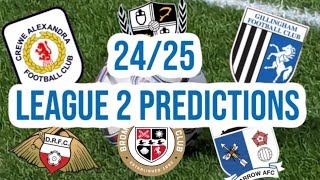 Gillingham Blues' EFL League 2 predictions - 24/25