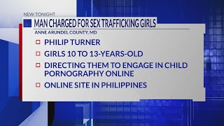 Maryland man arrested for allegedly sex trafficking girls in Philippines