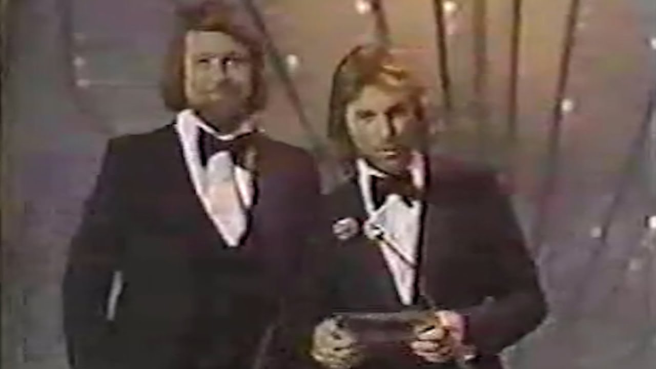 Brian & Dennis Wilson (The Beach Boys) at The 1976 Grammy Awards