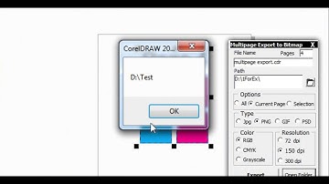 CorelDraw Macro Multi Page export in hindi