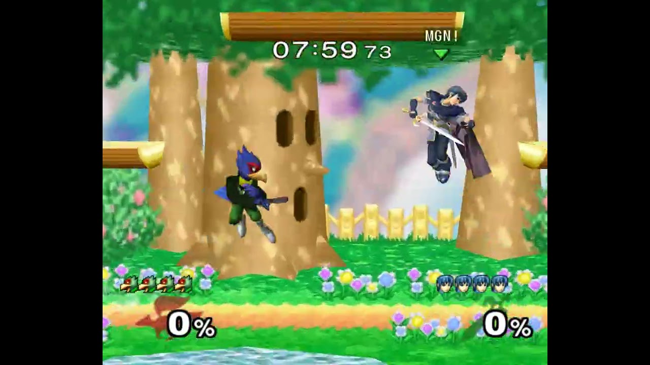 Crossover ICT #131 -- Megacaat (Fox, Falco) Vs. Firebolt (Marth) -- Round Robin