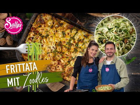 Video: Wie Man Zucchini-Frittata Mit Baby-Erbsen Macht