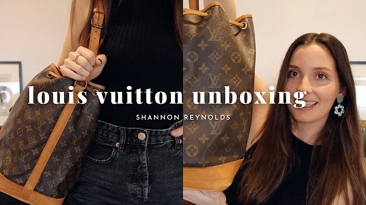 LOUIS VUITTON HANDBAG UNBOXING - VINTAGE NOE GM !!...