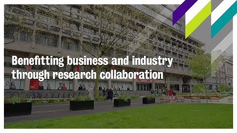 Benefitting business and industry through research collaboration