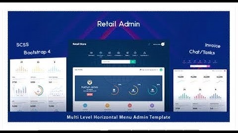 Retail Store - Next Generation Bootstrap 4 Admin Template | Themeforest Templates