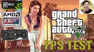 GTAV GTX 970 & AMD FX 8350 FPS TEST