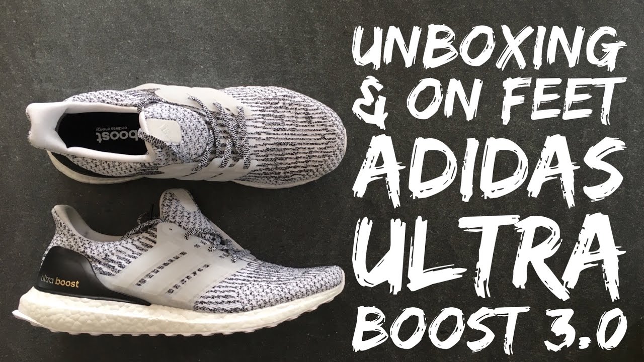 Adidas Ultra Boost 3.0 'Oreo Zebra' | UNBOXING & ON FEET | fashion shoes | 2017 | HD