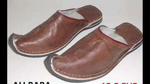 Babouche Marocaine pour homme - Artisanat Shop
