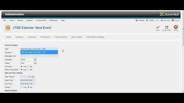 how to add jtag event in joomla