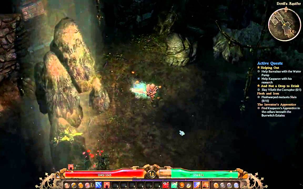 Grim Dawn Shaman Convict's Tunnel YouTube