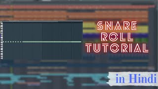 Snare roll tutorial in fl studio 20 | Build up section in EDM