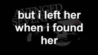 Dear God - Avenged Sevenfold [Lyrics]