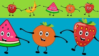 Fruit So Yummy 🍉🍏🍌🍓🍊 #kidssongs   #fruits screenshot 2