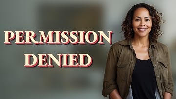 Why do ‘permission denied’ errors appear during smart device setup?