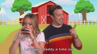 Jason Sudeikis and Olivia Wilde's 'Let's Give Mommy a Time Out' Music Video Debut