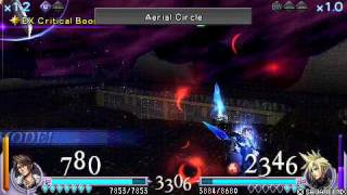 Dissidia Final Fantasy Squall vs Cloud