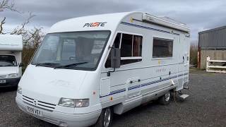 PILOTE GALAXY 25S R255VEV BY THE CAMPER NERD QUALITY A CLASS 5 BERTH