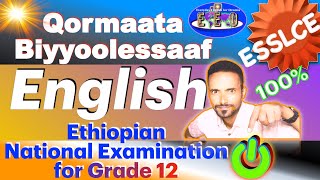 Mastering Communicative Activities for Ethiopian National English Examination in ESSLCE (Grade 12) screenshot 4