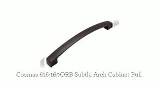 Cosmas 616-160 Subtle Arch Cabinet Pulls