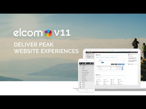 Deliver Peak Website Experiences with Elcom V11 CMS