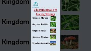 Classification Of Living Things