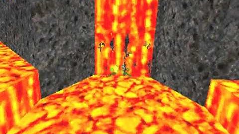 Descent II, Level 10, insane difficulty, cold start, no death, full rescue, 200HP at exit