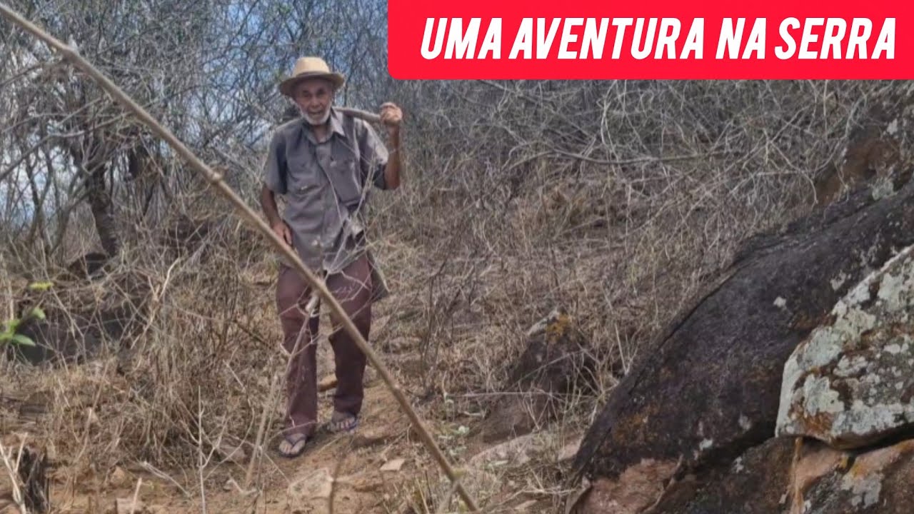 Uma aventura na serra em minha região de iati Pernambuco 