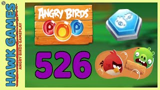 Angry Birds Stella POP Bubble Shooter Level 526 Hard - Walkthrough, No Boosters