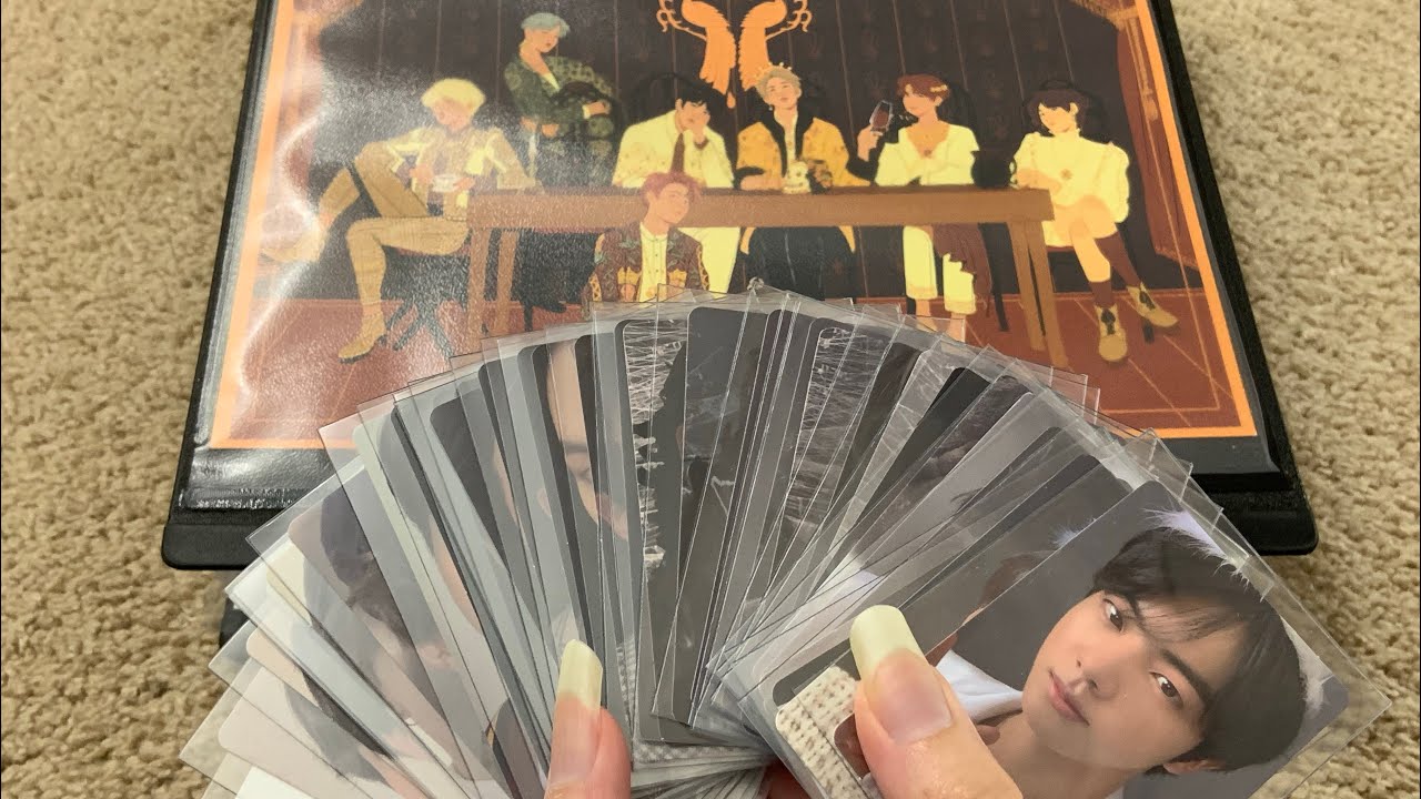 finally storing new bts photocards in my binders [pt. 2]