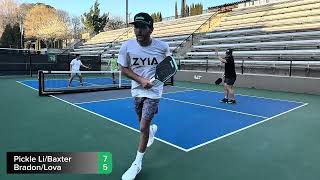 I took on some 5.0's with someone I just met... | 4.5+ Pickleball