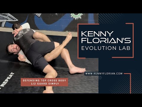Defending Top Cross Body 1/2 Guard with @KennyFlorian