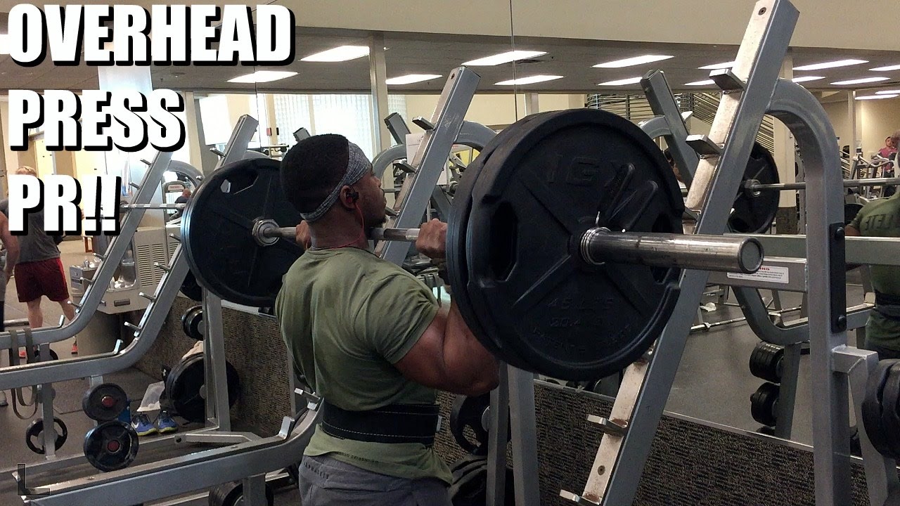Commercial Gym Rant | Overhead Press PR | The Return Ep. 12 - YouTube