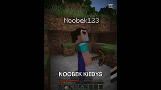 NOOBEK TERAZ VS NOOBEK KIEDYŚ NA WOJANOWICACH W MINECRAFT... 😮😱😭 #wojan #palion #wojanowice #kati