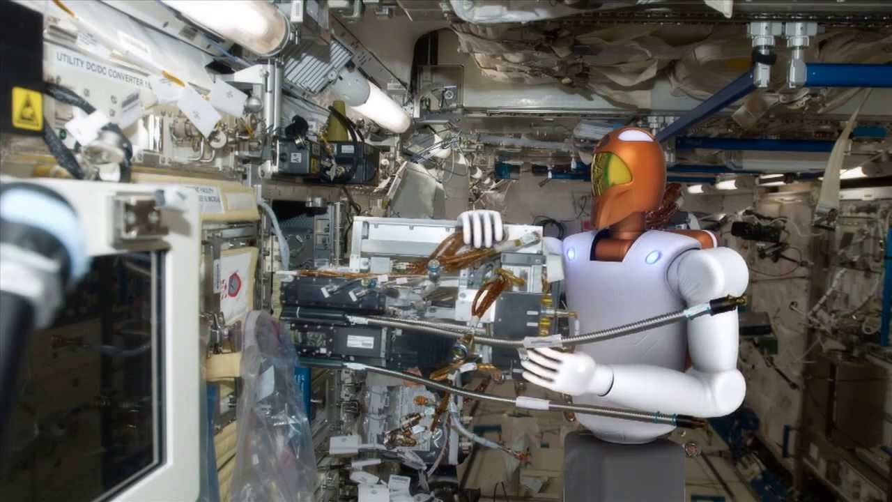 Space Station Live Robonaut The Humanoid Robot
