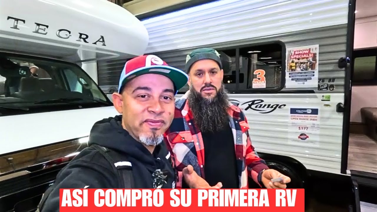 Así se compra tu primera casa rodante nueva en un RV Show | Proceso real